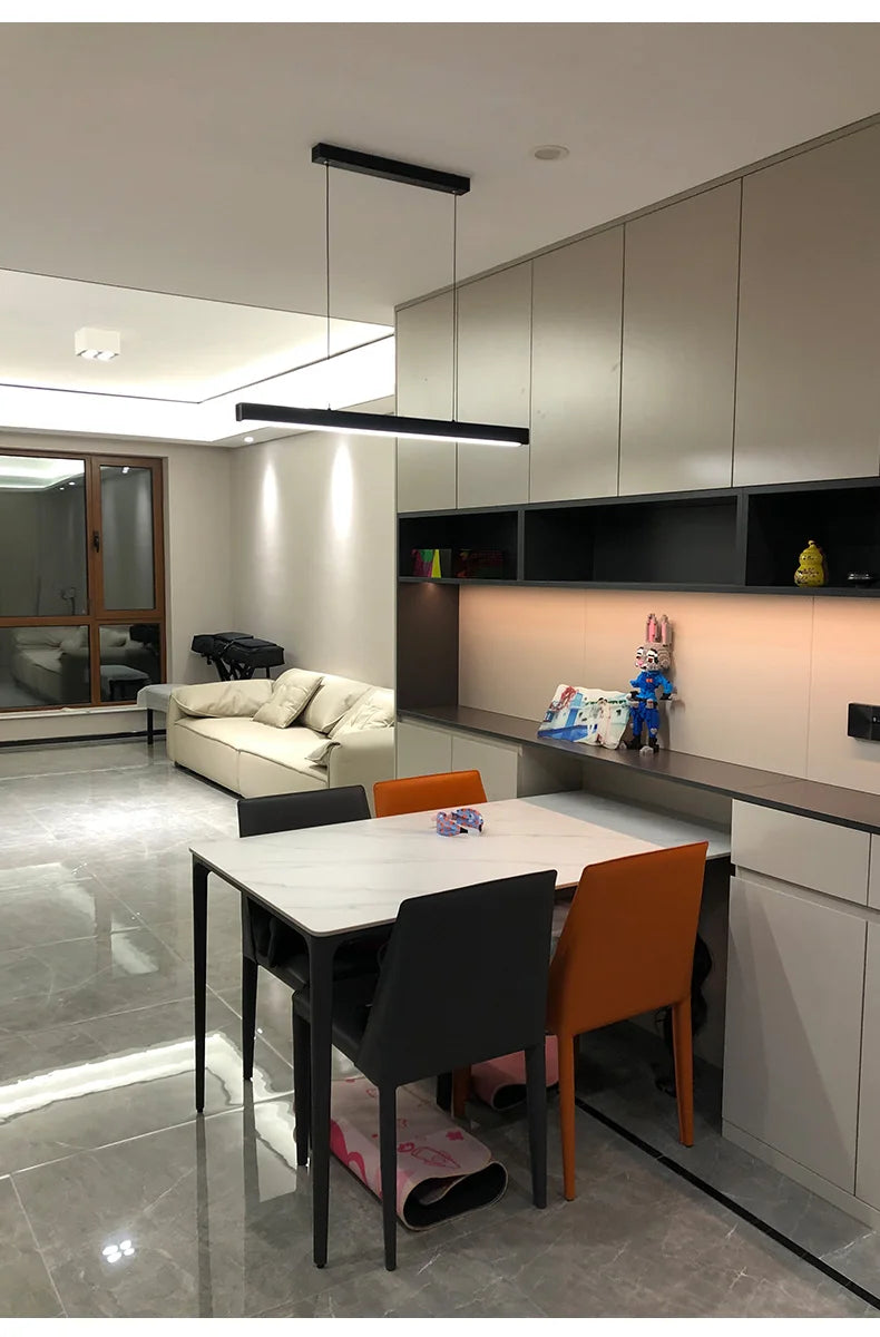 Modern Acrylic Linear Pendant Light