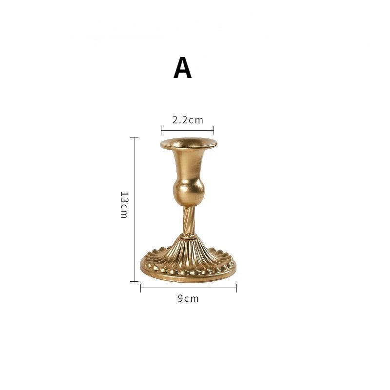 Brass Candlestick (3-Piece Set)