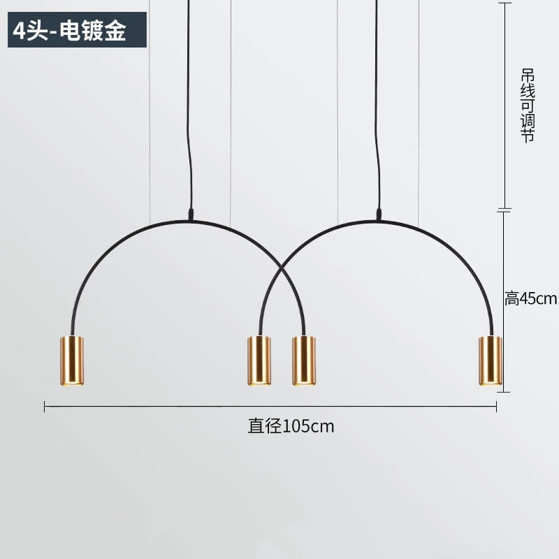 Modern Arc Pendant Lamp