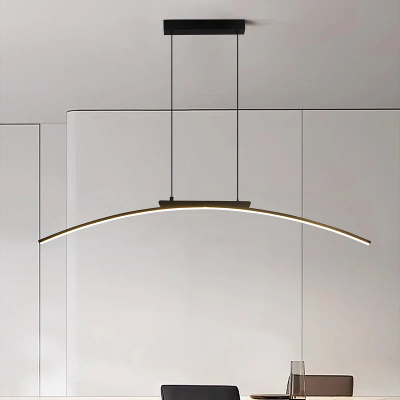 Contemporary Arc Pendant Lamp