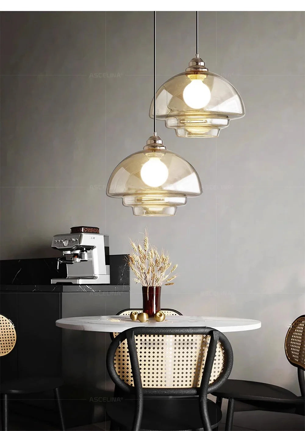 Nordic Stone Pendant Lamp