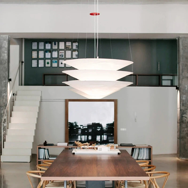 Wabi-Sabi Fabric Pendant Chandelier