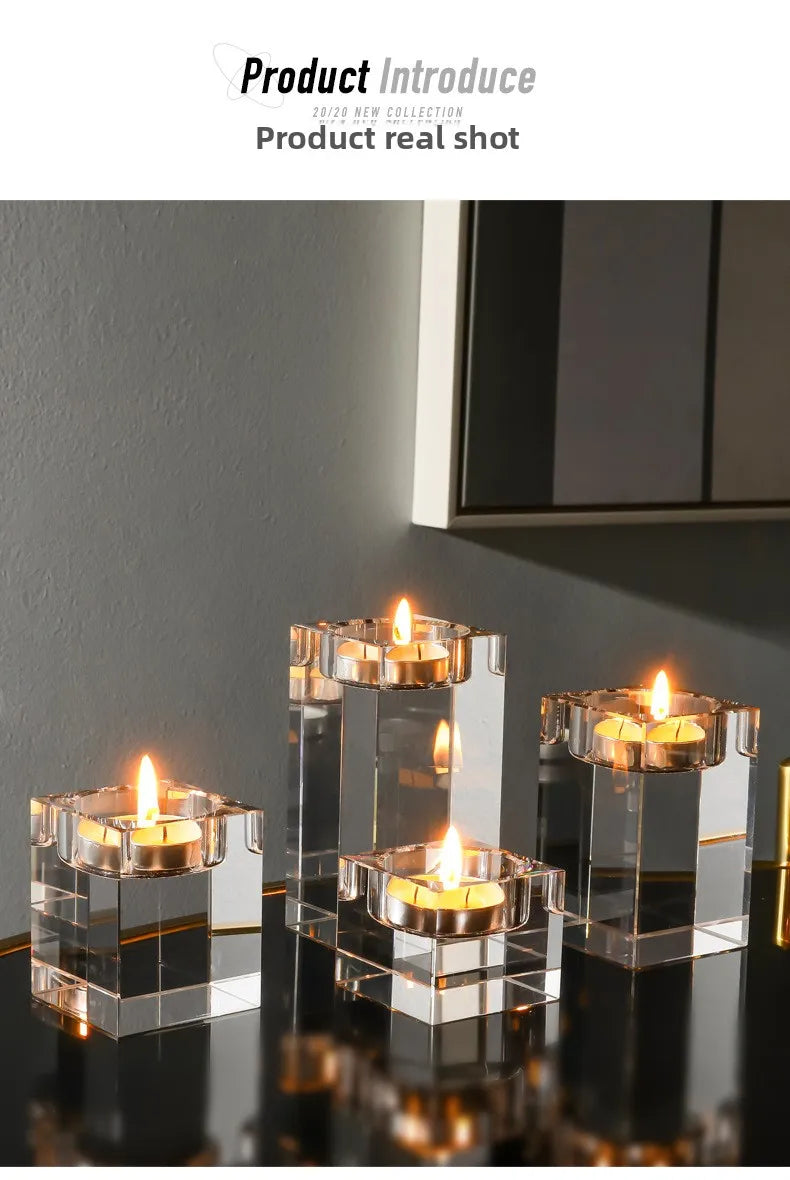 Crystal Candle Holder