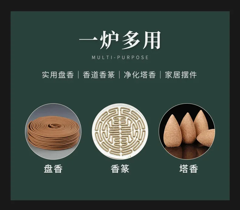 Zen Ceramic Incense Burner