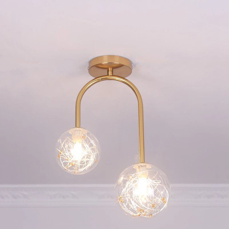 Nordic Glass Ceiling Light