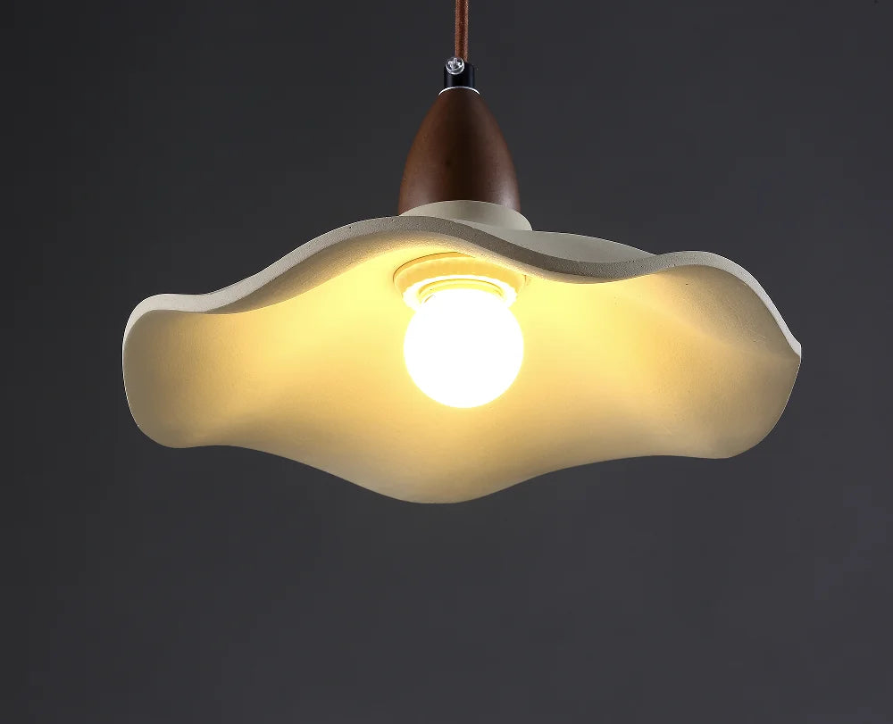 Wabi-Sabi Wood Pendant Chandelier