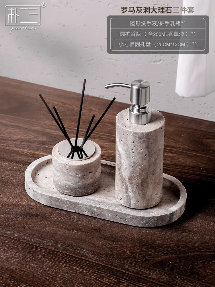 Luxury Travertine Reed Diffuser