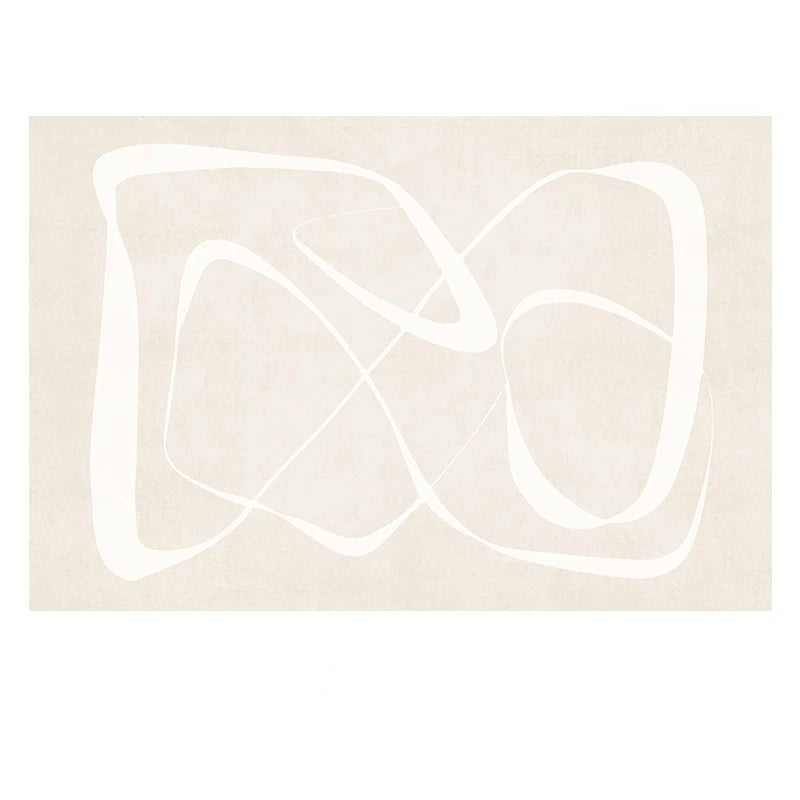 Abstract Plush Area Rug