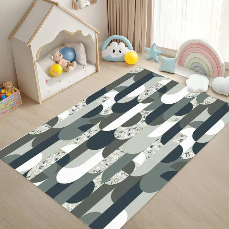 Abstract Geometric Area Rug