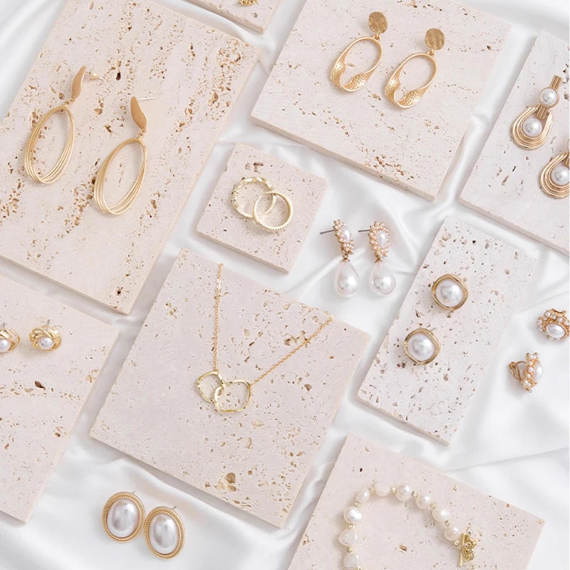 Travertine Jewelry Tray
