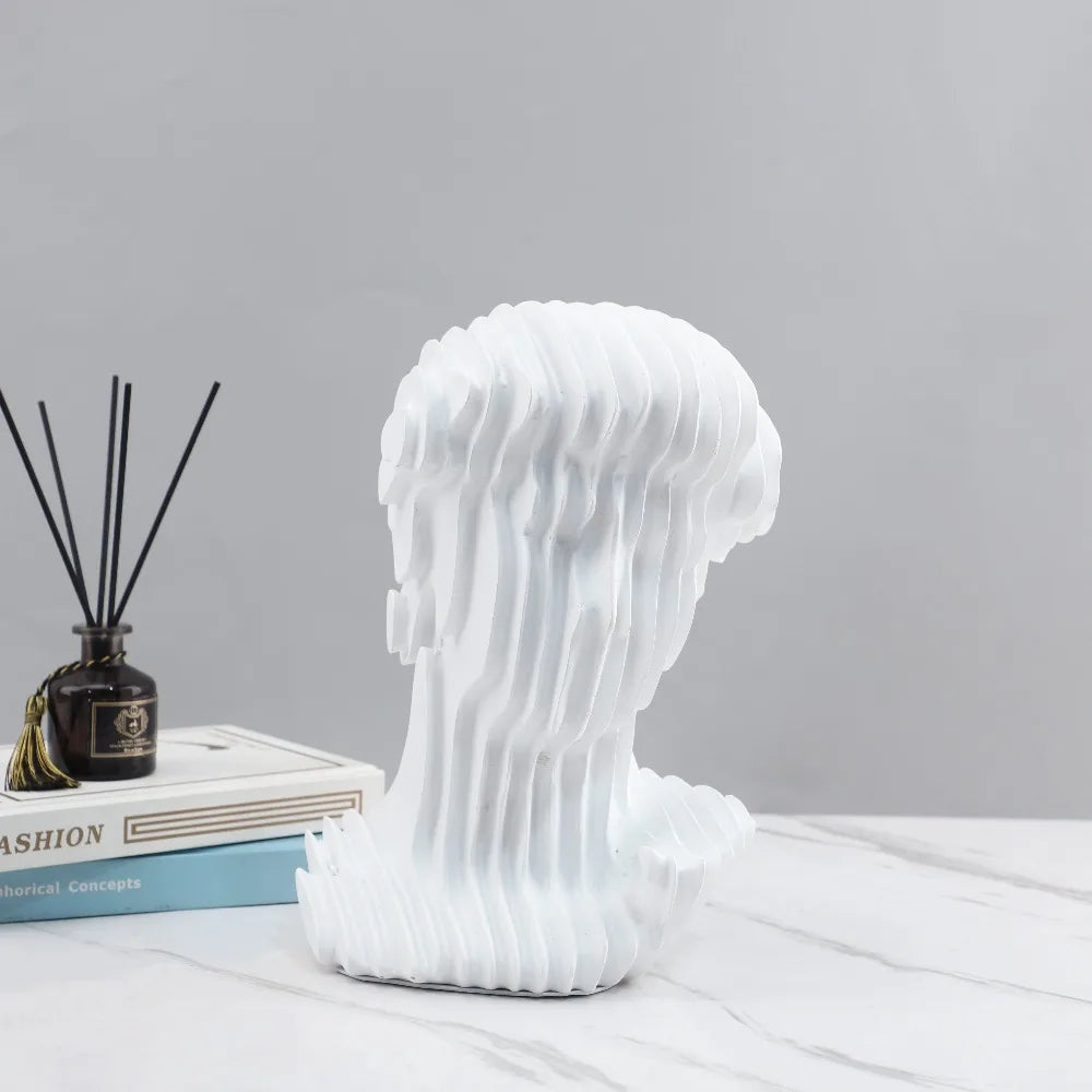 Abstract Head Sculpture