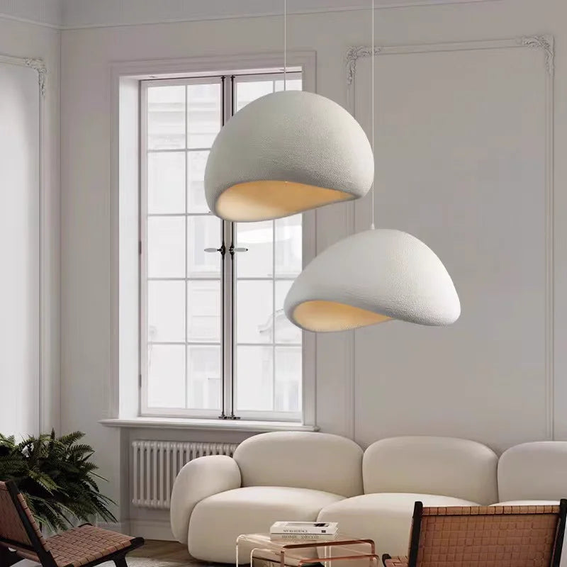 Wabi-Sabi Cement Pendant Chandelier