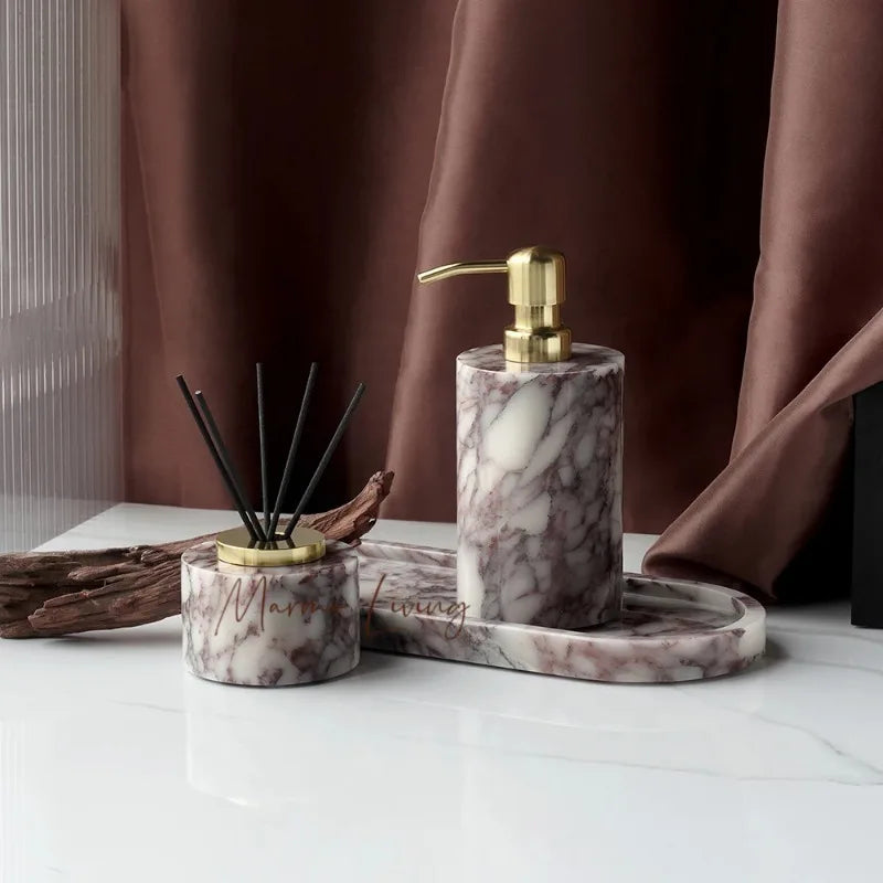 Calacatta Viola Bath Set
