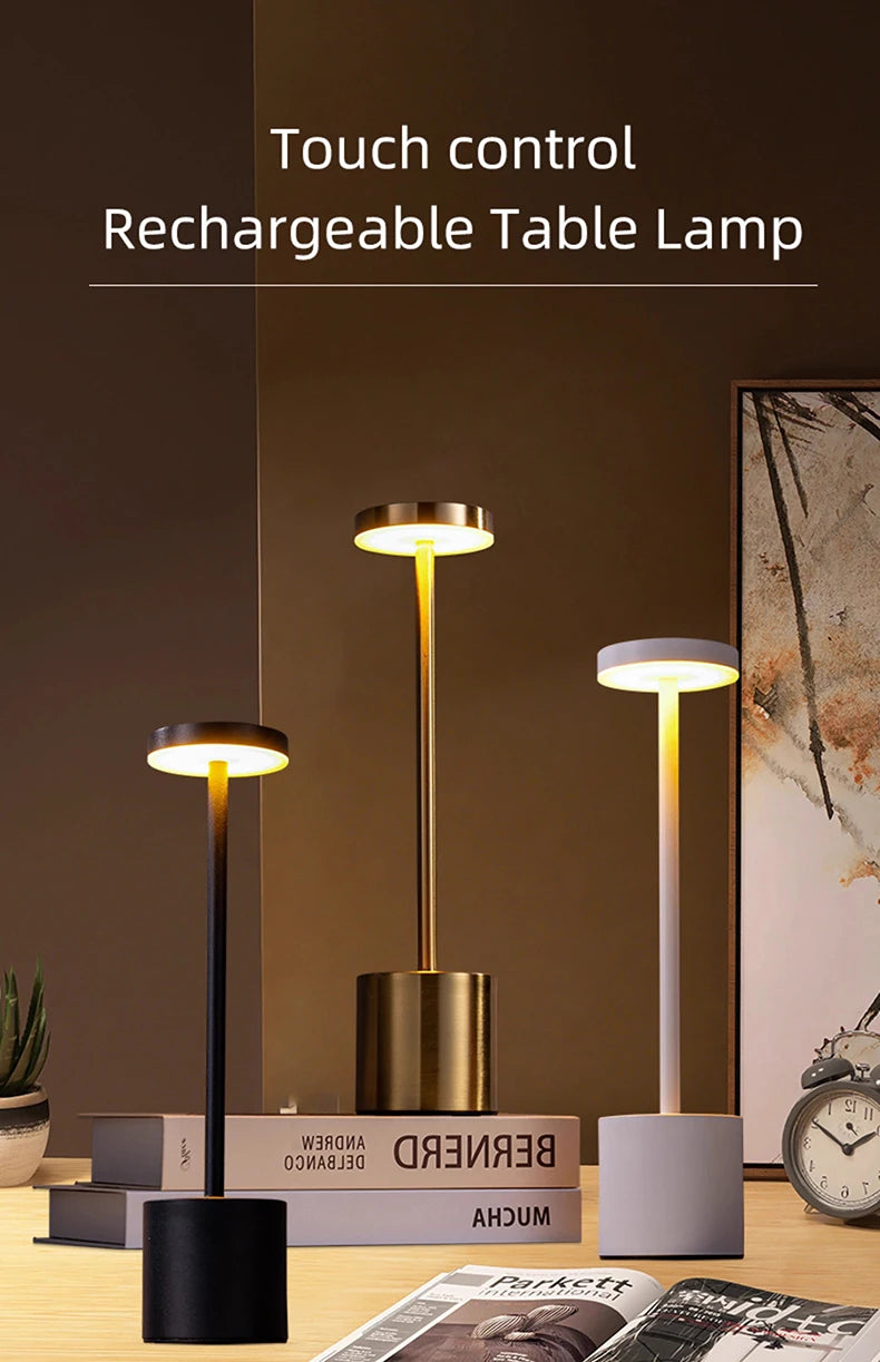 Cordless Touch Table Lamp