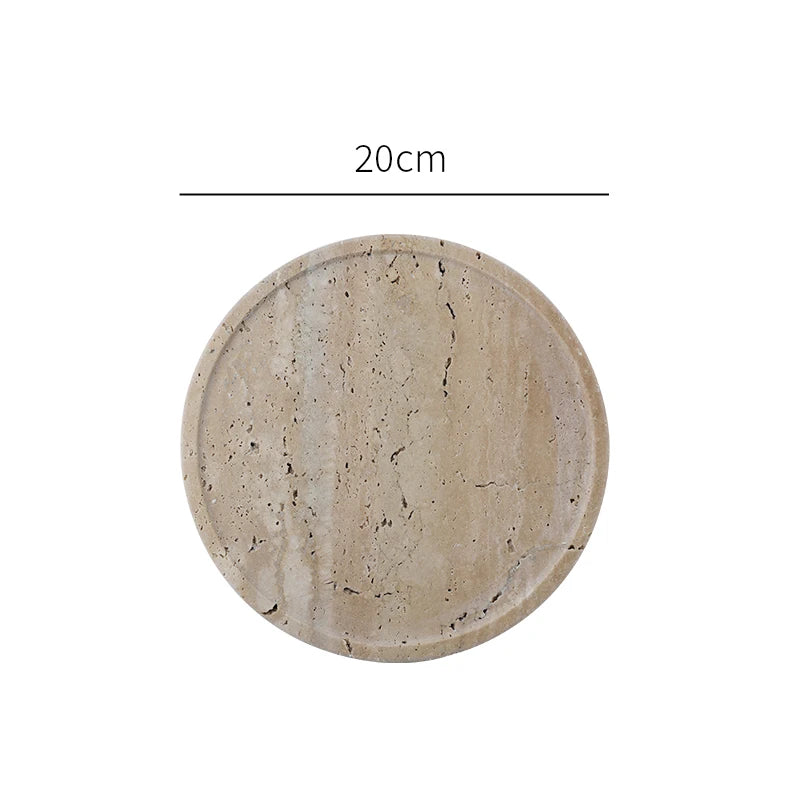 Travertine Display Tray