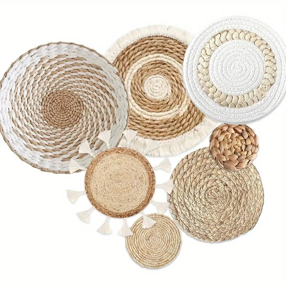 Boho Round Sage Green Macrame Wall Hanging