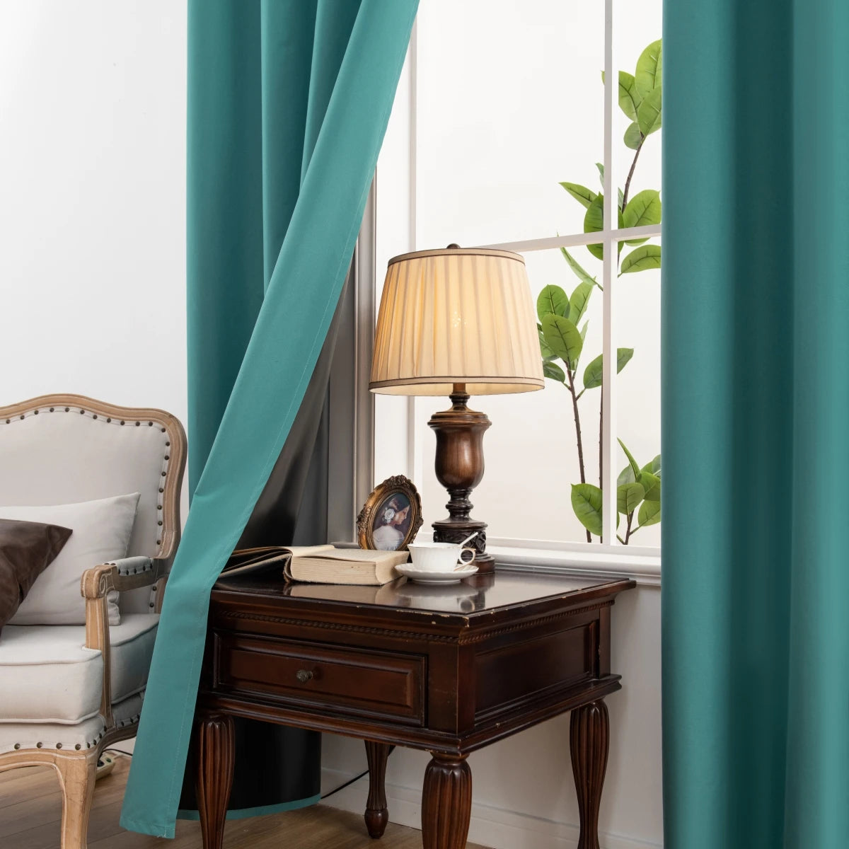 Modern Linen Blackout Curtains