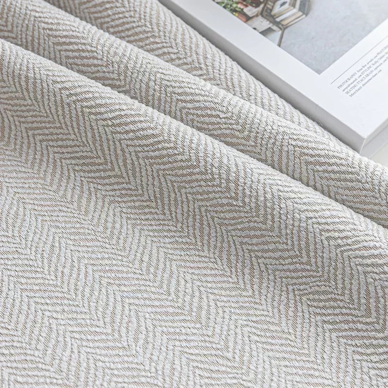 Modern Chenille Blackout Curtains