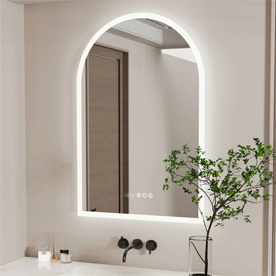 Arched LED Bathroom Mirror