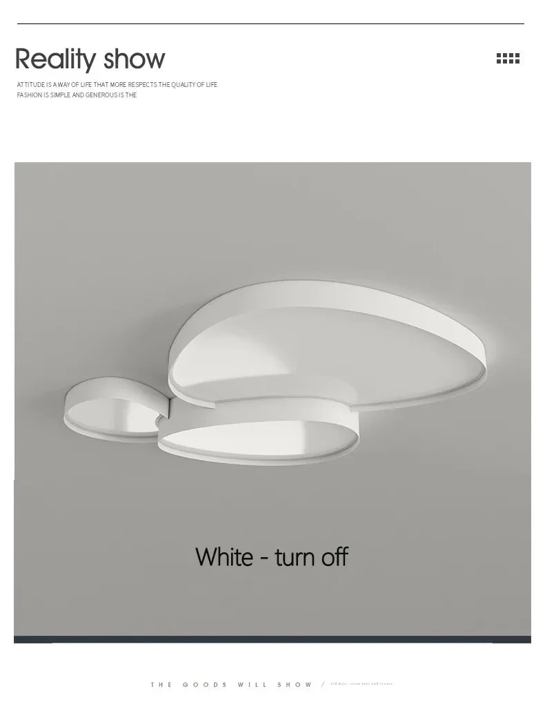 Nordic Acrylic Pendant Chandelier