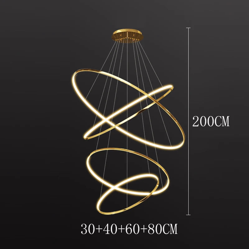 Nordic Acrylic Pendant Chandelier