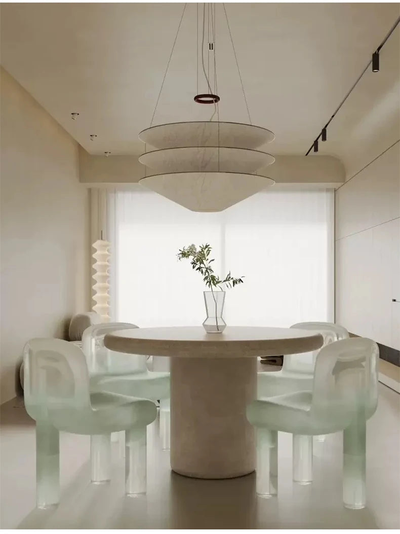 Wabi-Sabi Fabric Pendant Chandelier