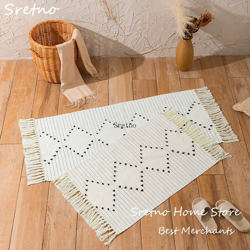 Cotton Nordic Area Rug