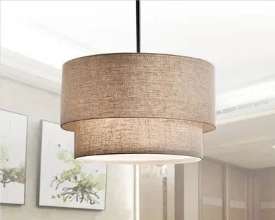 Minimalist Fabric Pendant Lamp