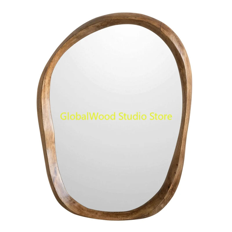 Irregular Magnifying Vanity Mirror