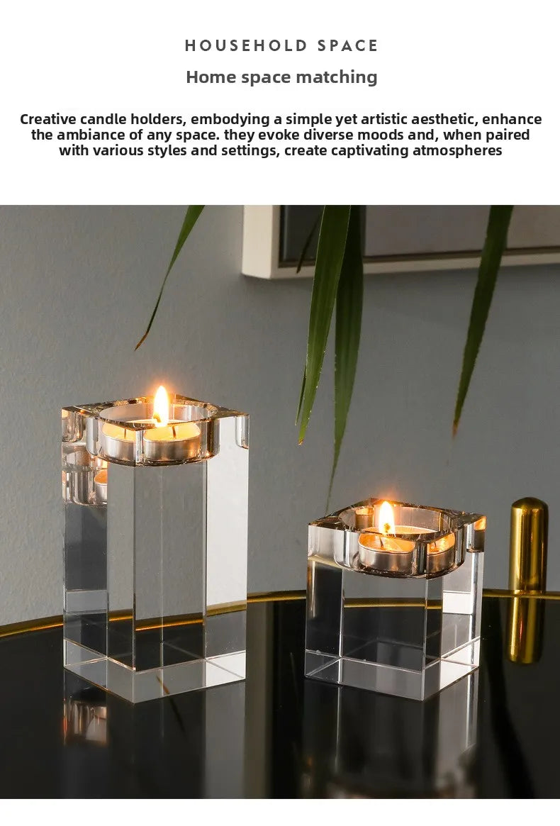 Crystal Candle Holder