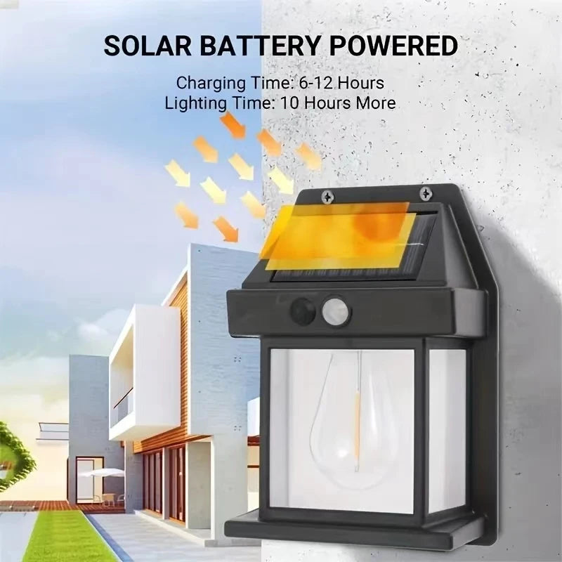 Solar LED Outdoor Wall Light
