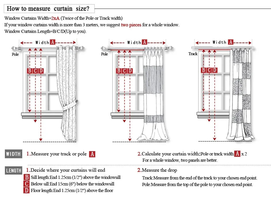 Modern Tulle Sheer Curtains