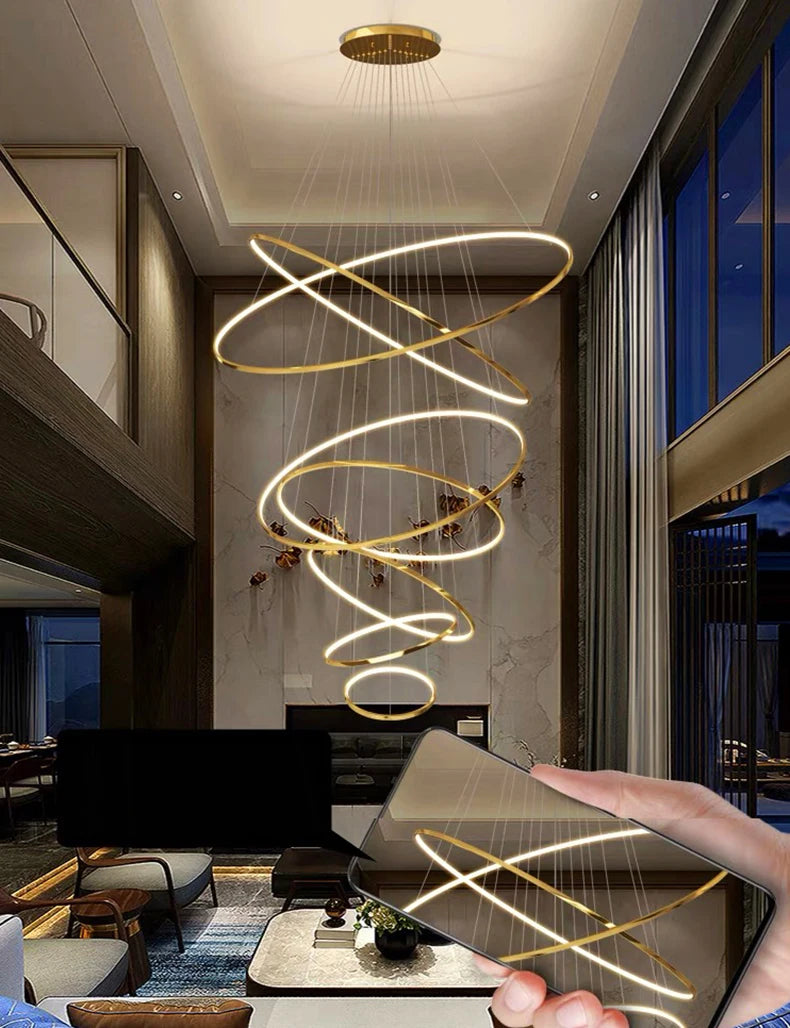 Nordic Acrylic Pendant Chandelier