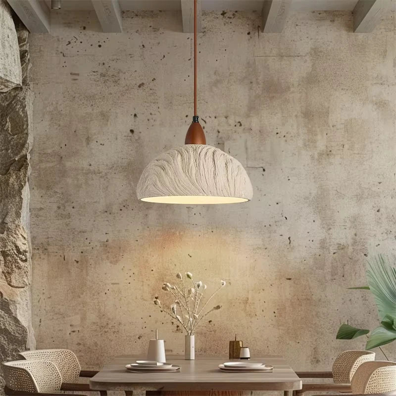 Wabi-Sabi Cement Pendant Chandelier