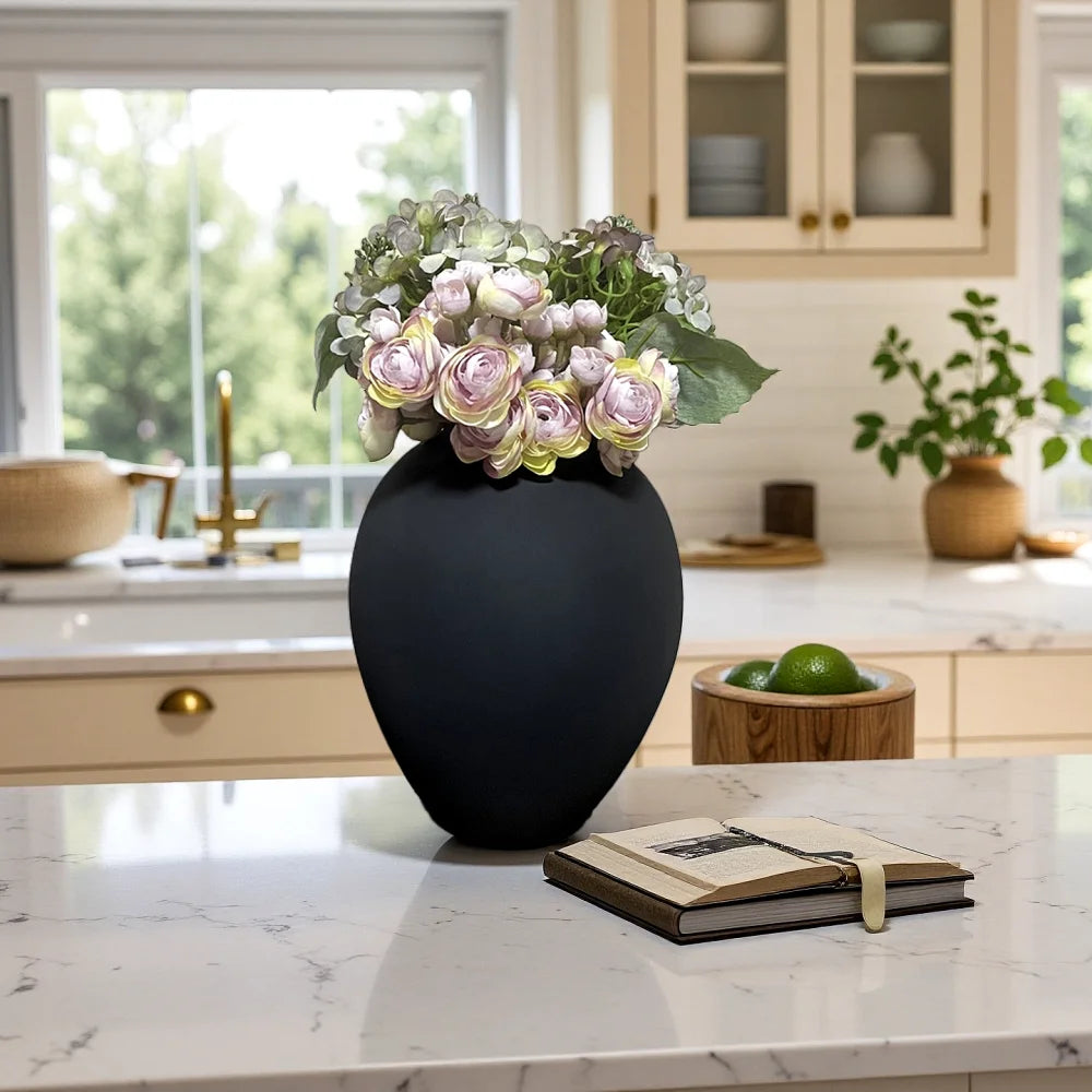 Wabi-Sabi Metal Vase