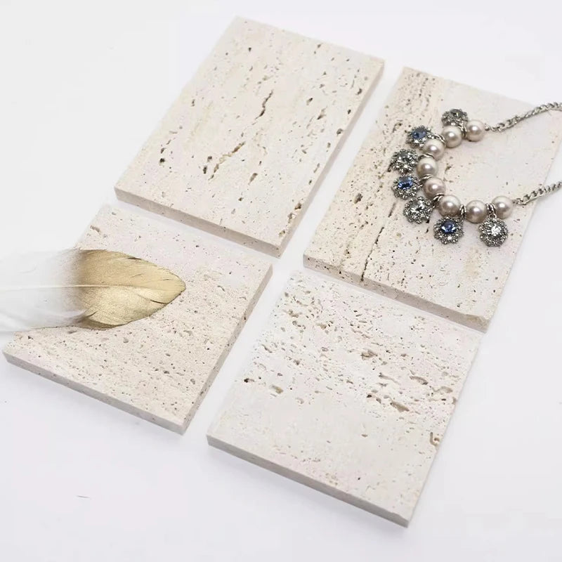 Travertine Jewelry Tray