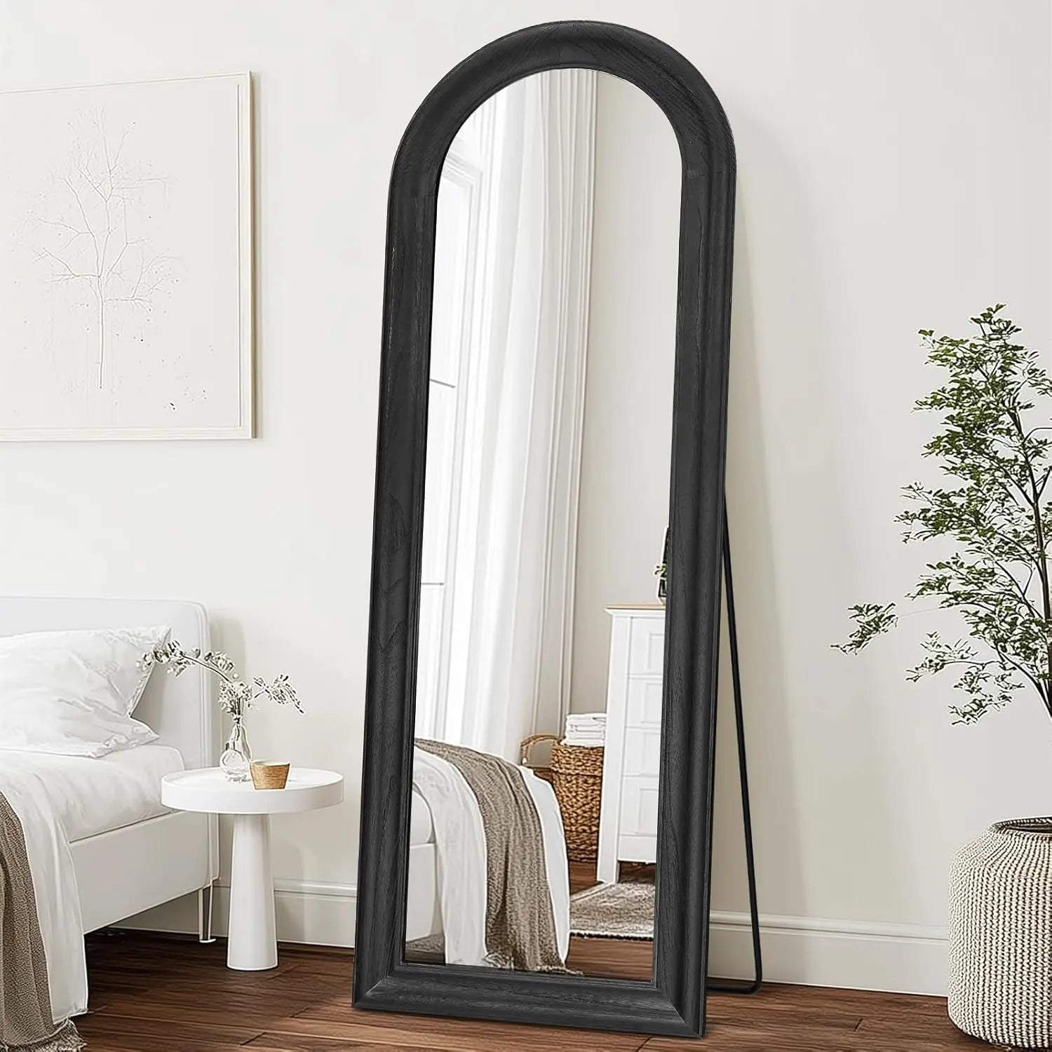 Arched Full-Length Wall Mirror
