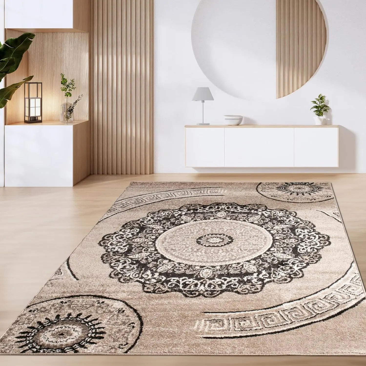 Boho Geometric Area Rug