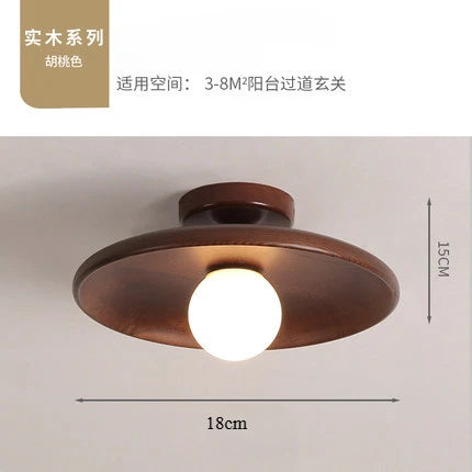 Japanese Bamboo Ceiling Light