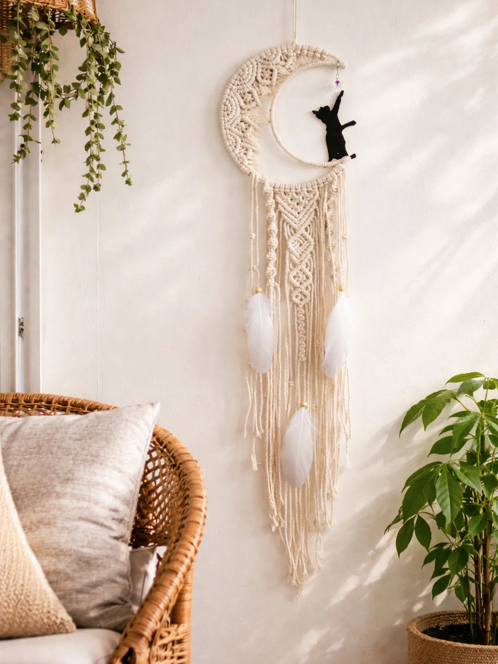 Boho Macrame Wall Hanging