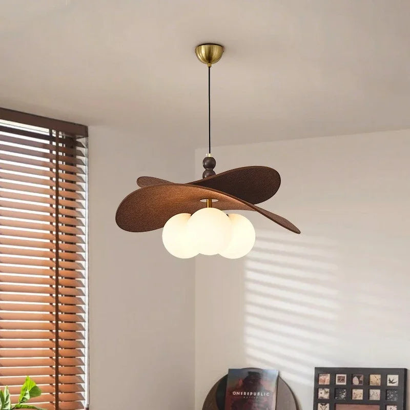 Wabi-Sabi Fabric Pendant Chandelier