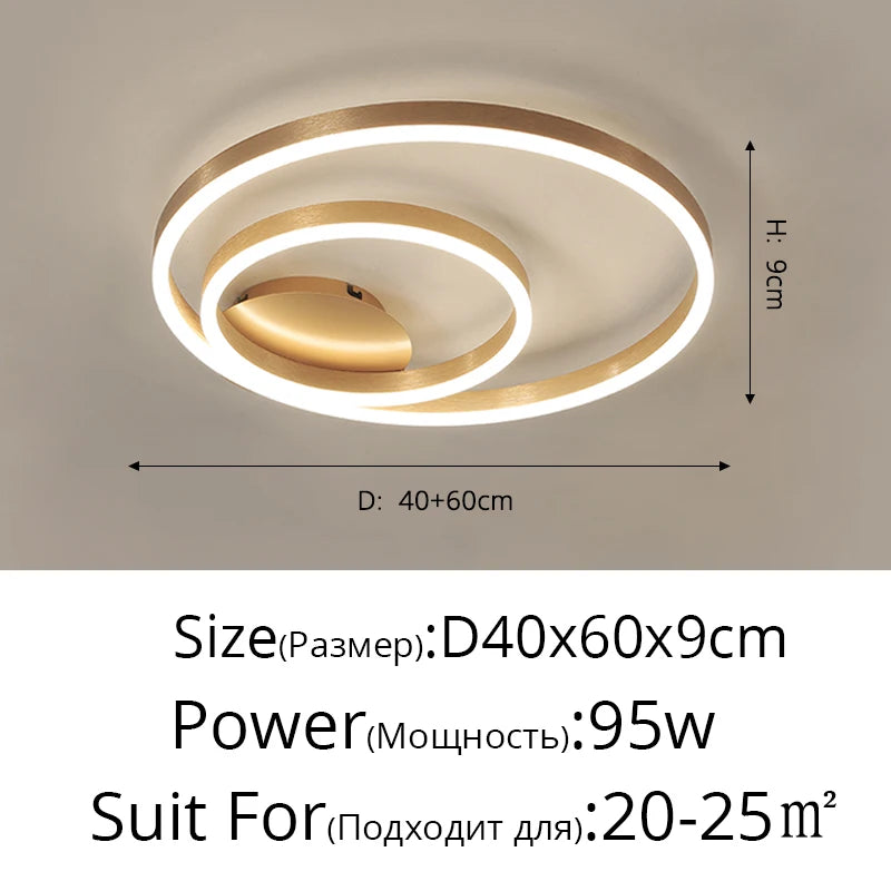 Nordic Acrylic Chandelier