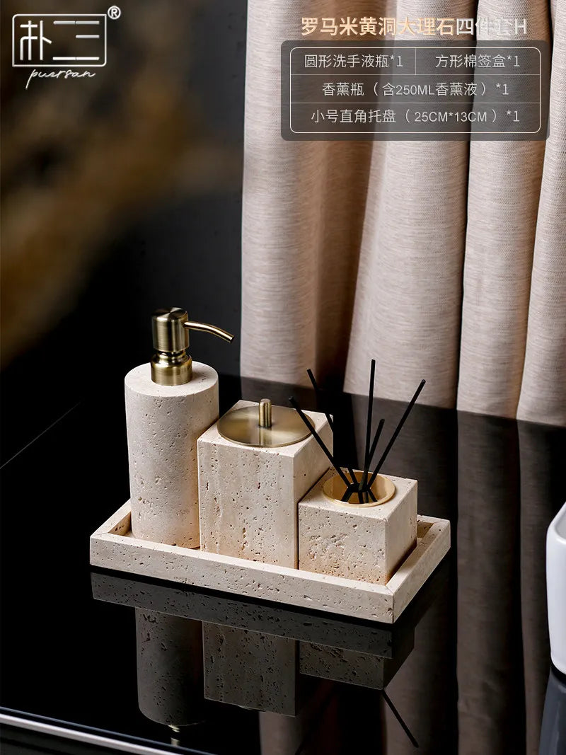Luxury Travertine Reed Diffuser