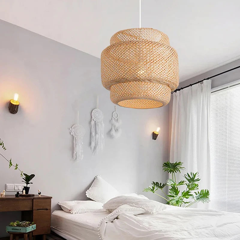Japanese Bamboo Pendant Lamp