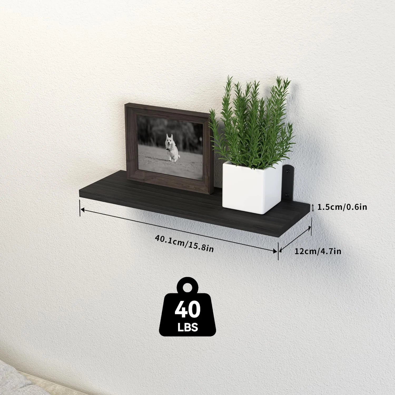 Floating Wall Shelf Set