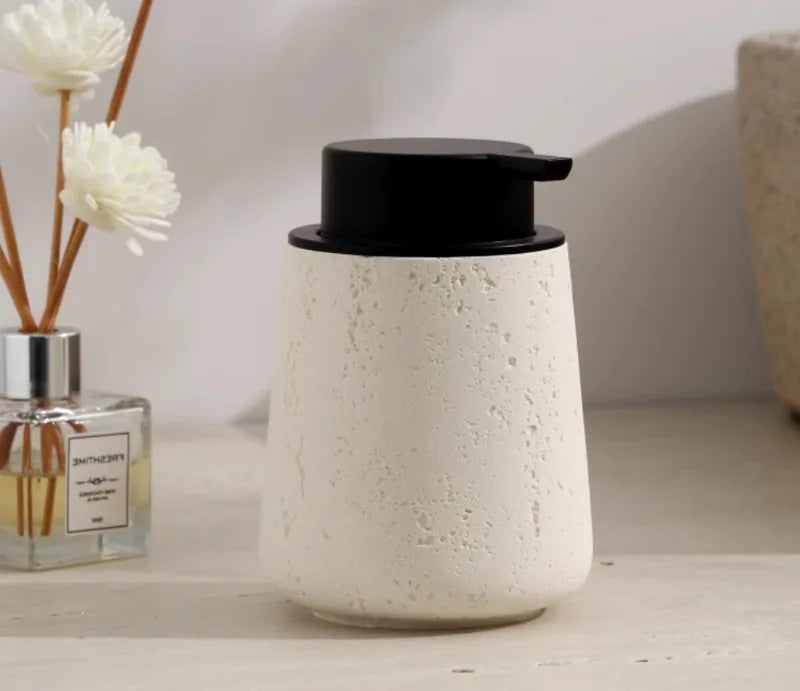 Wabi-Sabi Stone Soap Dispenser