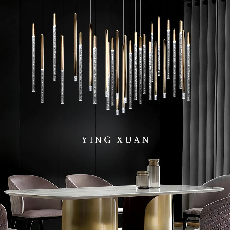 Modern Wood Pendant Chandelier