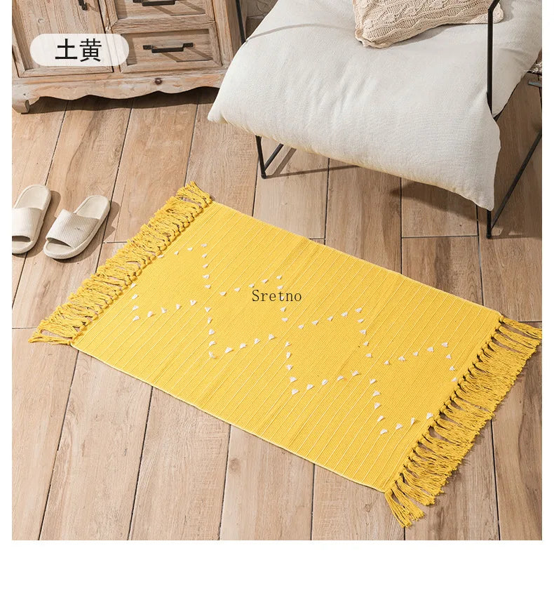 Cotton Nordic Area Rug