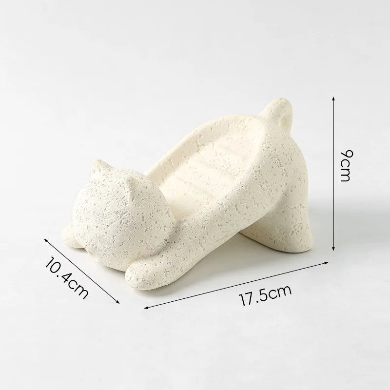Travertine Soap Dish