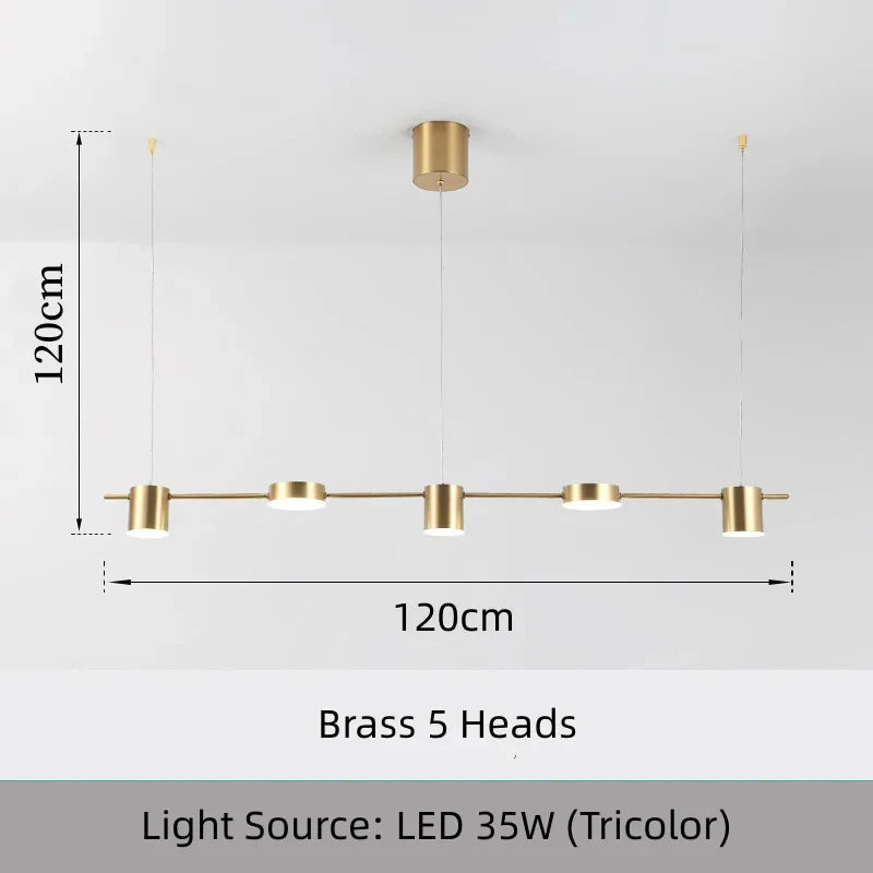Modern LED Linear Chandelier